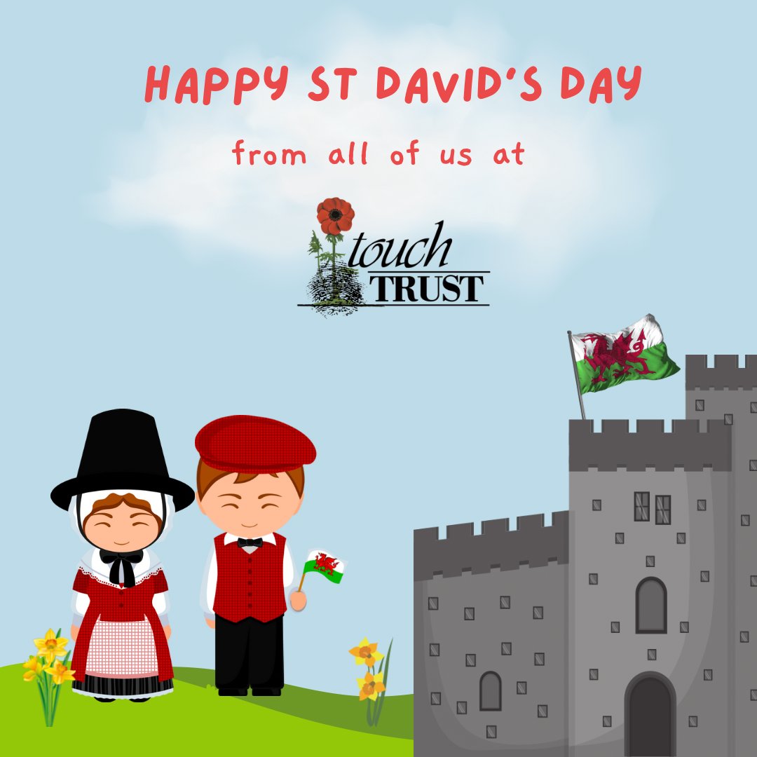Two_Rhythms's tweet photo. 🏴󠁧󠁢󠁷󠁬󠁳󠁿We would like to wish everyone a very Happy St David’s Day! Love from all of us at Touch Trust.🏴󠁧󠁢󠁷󠁬󠁳󠁿 #stdavidsday #wales #charity #welshcharity #welshandproud #disability #disabilityawareness #touchtrust https://t.co/cWSwJ1P81a