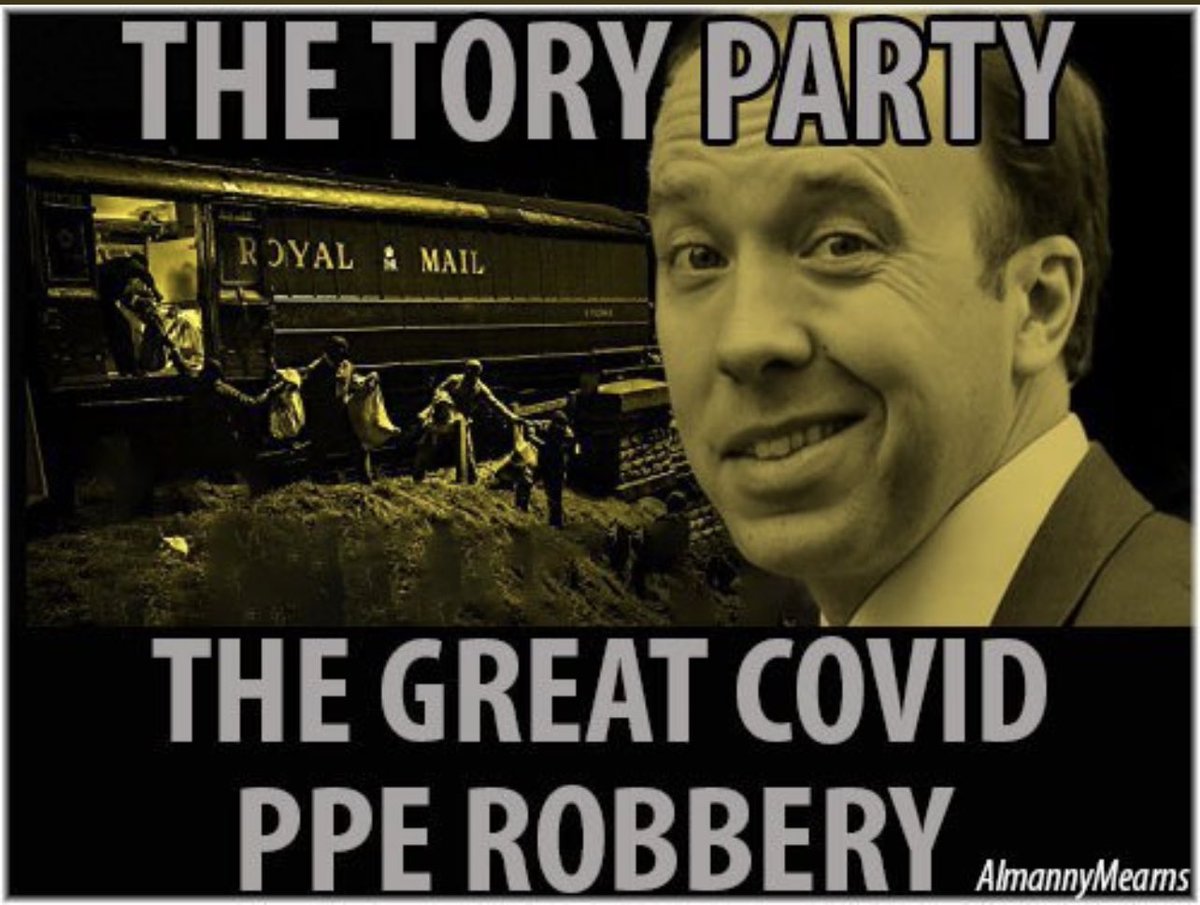 Fossil13's tweet image. #TheLockdownFiles #PPEScandal #ToryCriminalsUnfitToGovern #ToriesLiedPeopleDied
