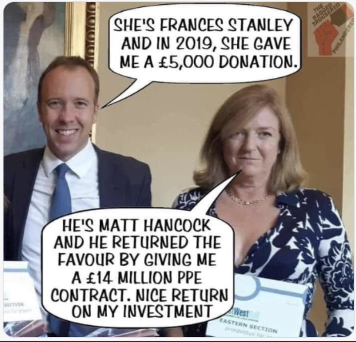 Fossil13's tweet image. #TheLockdownFiles #PPEScandal #ToryCriminalsUnfitToGovern #ToriesLiedPeopleDied