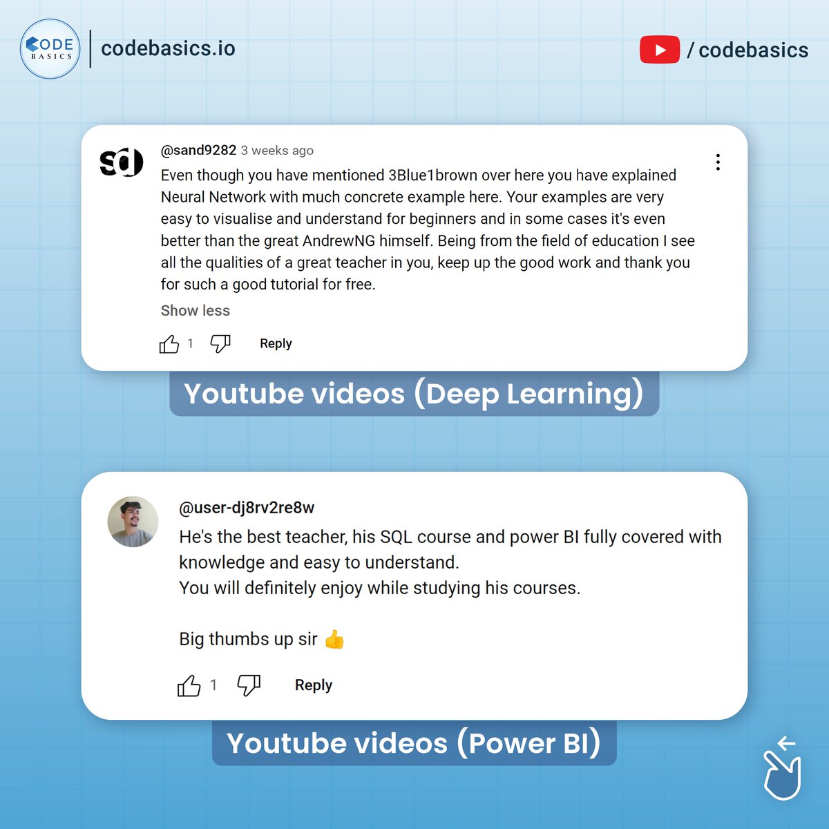 When people ask us how do you come up with such content every time? This is the answer.

#codebasics #powerbi #sql #mysql #reviews #honestreviews #realreviews #machinelearning #datascience #datasciencejobs #datasciencecourse #datascienceeducation #datasciencelearning