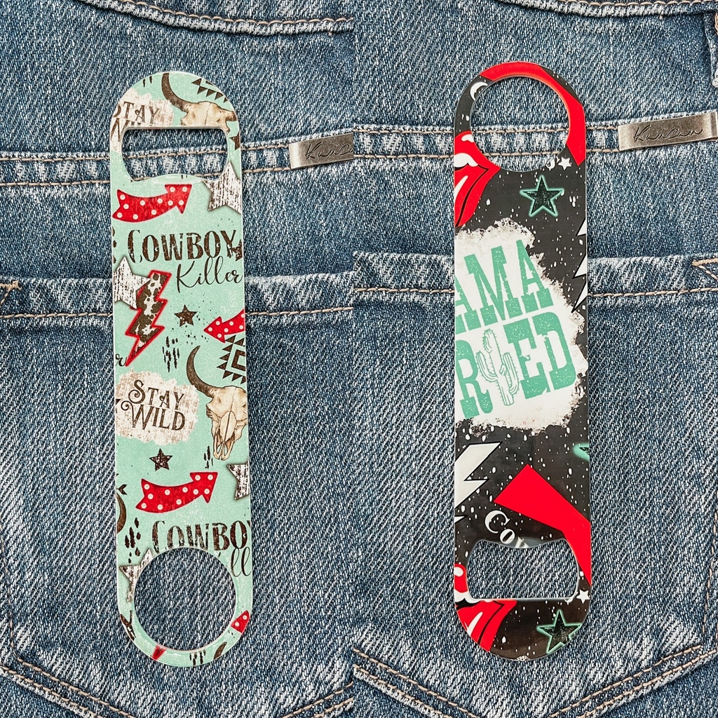 fidgeyray's tweet photo. ALL NEW ⚡️⚡️ handmade bar keys in your favorite punchy patterns. 

https://t.co/TD9EjnDRco

#barkey #handmade #barkeys #bottleopener #keychains #mamatried #cowboykiller #punchy #westernfashion #westernboutique #cowgirlstyle https://t.co/4OdRabXX5W