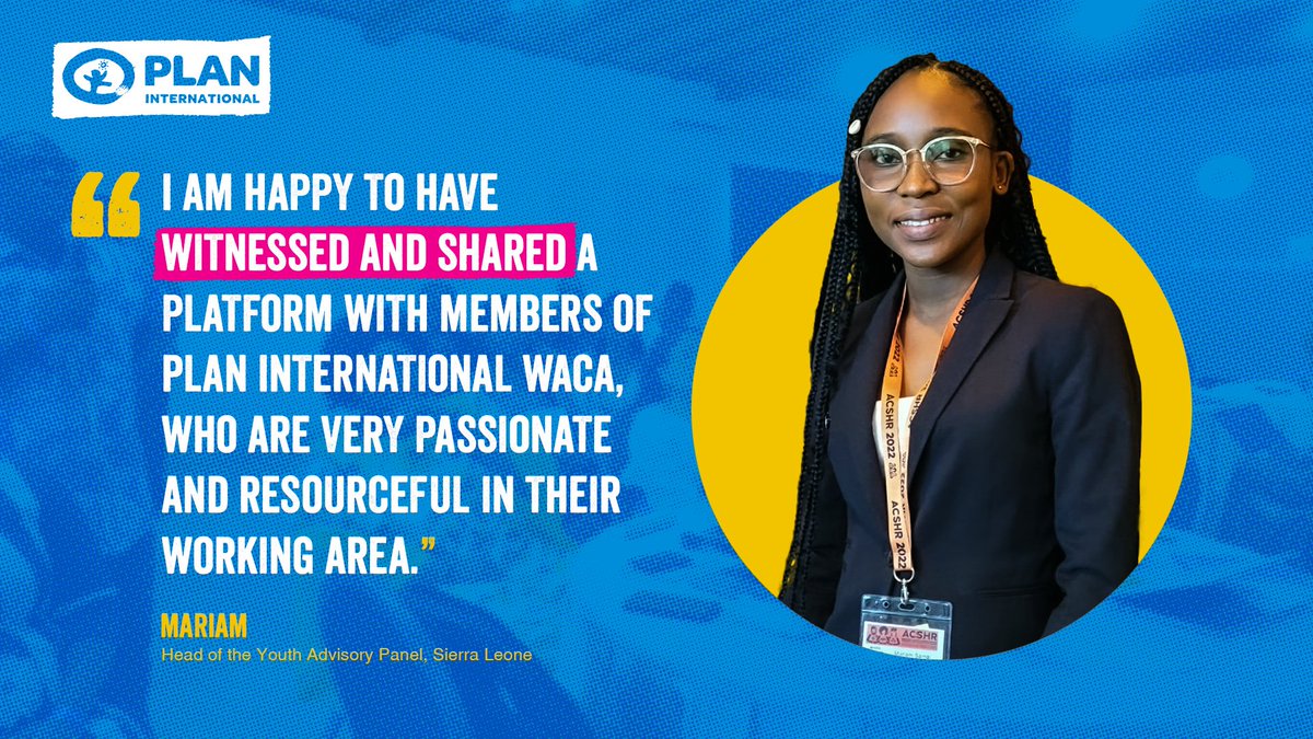 PlanWACA's tweet photo. Invited to the decision-making table within @PlanWACA  WACA FY 24 annual planning meeting, Miriam, a youth activist shares her reflections with us here   https://t.co/Qg4ogVD1Uv  

#WeworkWellTogether
#GirlsGetEqual https://t.co/034LJqgO5p