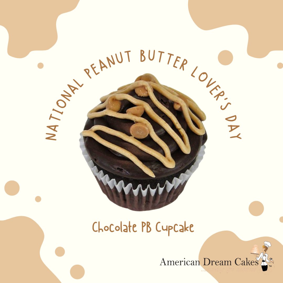 Calling all Peanut Butter Lovers! 🥜+🍫=💖 This Chocolate Peanut Butter Gourmet Cupcake is calling your name! First-come, first-serve. Don't miss it!

#americandreamcakes  #tasty #gourmetbaking #localbakery #bakersofinstagram #yum #nationalpeanutbutterloversday