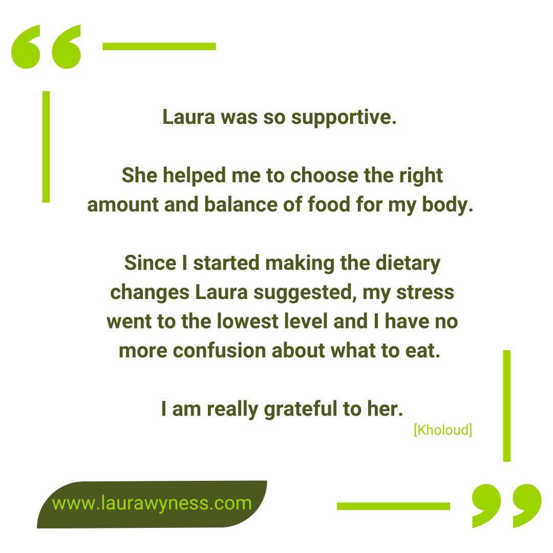 Such lovely feedback from a recent 1-1 client 🤗

Making some healthy dietary changes tailored for your individual needs can have a huge positive impact on how we feel as well as providing confidence in making healthier food choices.

#OnlineNutritionist #DietaryAdvice #RNutr