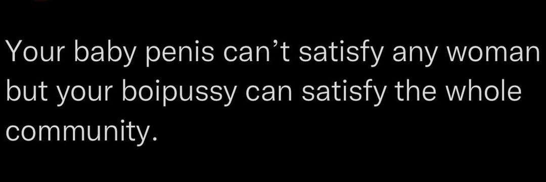 MastrGabe's tweet photo. And the key to pleasing any man is a well trained boipussy. Start training today that ass today slut ! ! ! โ ๏ธ๐
#bbc #cumslut #blackrules #bbclovers #findompay https://t.co/lj5yl6GIOV