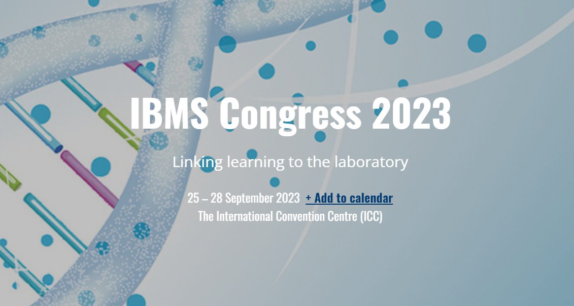 Building on the outstanding success of Congress 2022, we’re now proud to launch our #Congress2023 programme. 

See the full story for more info & have your chance to learn from the leading voices in #BiomedicalScience this year! 
➡️ bit.ly/3kCshA4