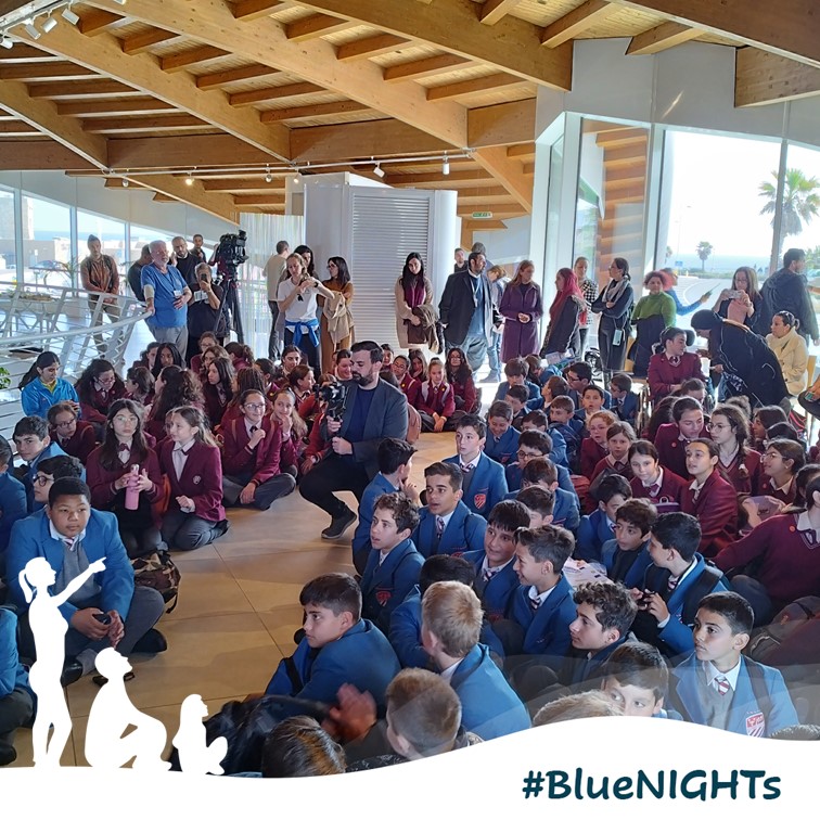 Bluenights_eu's tweet photo. "Let's dive in" held last 24th February at the #Malta National Aquarium was a great success! Almost 200 pupils experienced what's working in #research and #marinebiology thanks to the Oceanography Group of #universityofmalta.
#blueNIGHTs #bluenightseu #EuropeanResearchersNight https://t.co/PgvxNrf9yp
