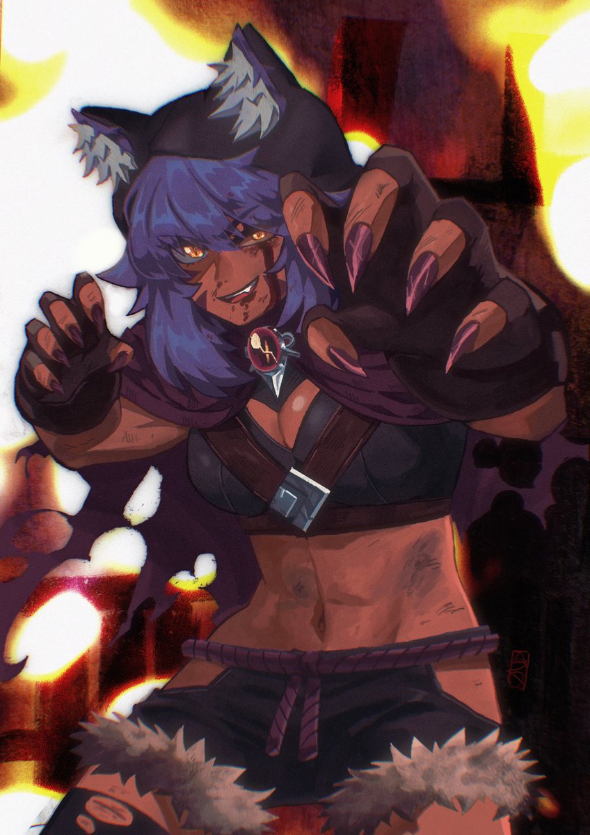 「"Is that all you've got?" 」|ARQのイラスト