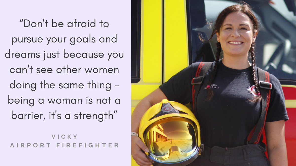 GHFalklands's tweet photo. #WomenOfTheFalklands #Falklands

Here is what Airport Firefighter 🚒, Vicky,  has to say to all women and girls 👇 https://t.co/gDiFHyWODb