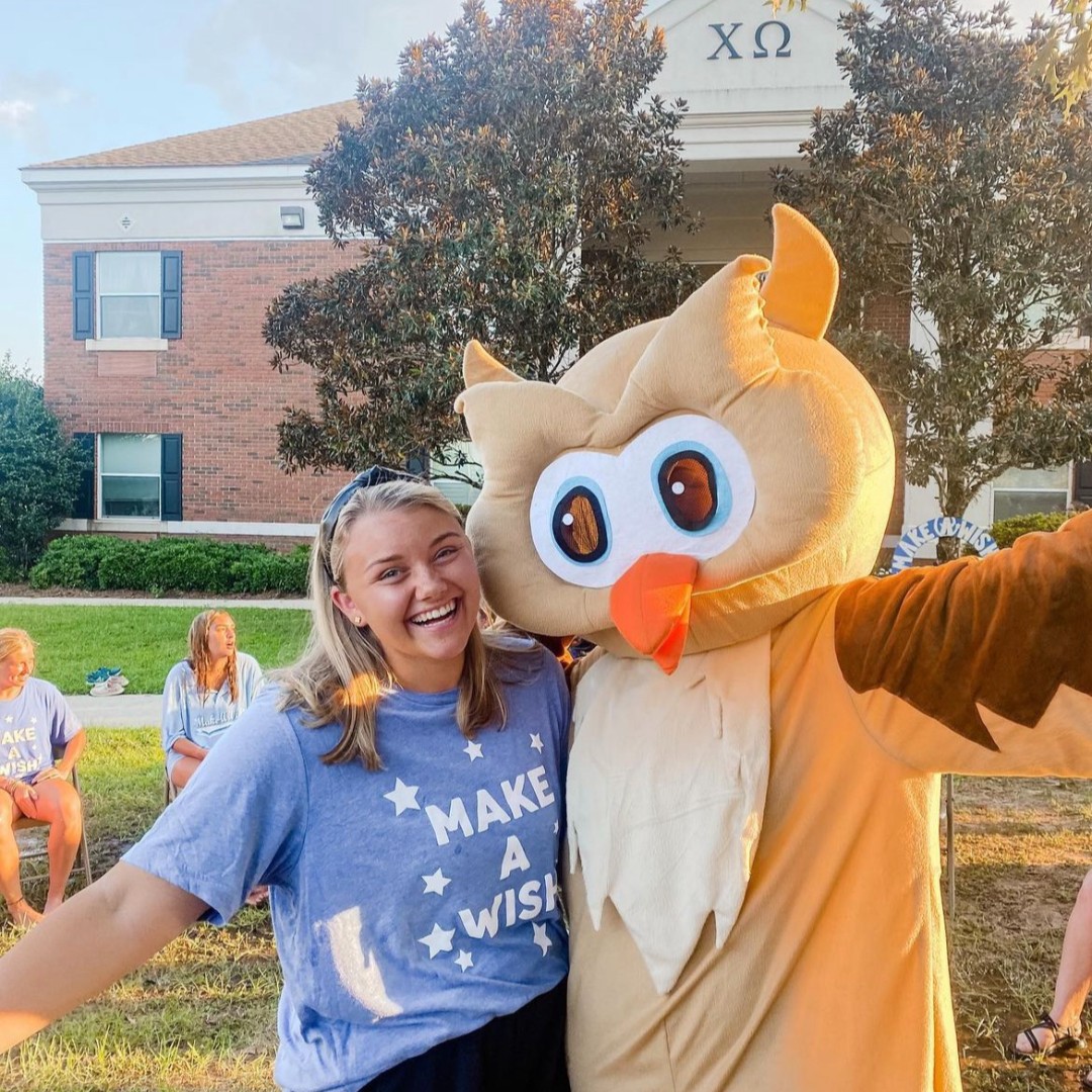 MakeAWishAL's tweet photo. 🌟 THANK YOU, CHI OMEGA! 🌟

Since 2002, Chi Omega sisters have raised $33 million for Make-A-Wish and volunteered more than 1.4 million hours to help create life-changing wishes for children with critical illnesses. 🦉 https://t.co/xpSyp6dWdr