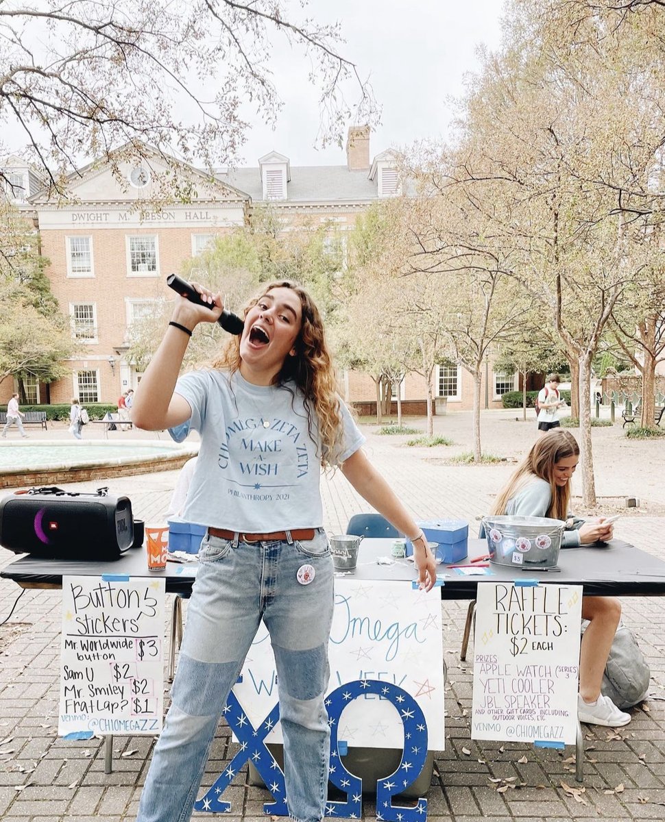 MakeAWishAL's tweet photo. 🌟 THANK YOU, CHI OMEGA! 🌟

Since 2002, Chi Omega sisters have raised $33 million for Make-A-Wish and volunteered more than 1.4 million hours to help create life-changing wishes for children with critical illnesses. 🦉 https://t.co/xpSyp6dWdr