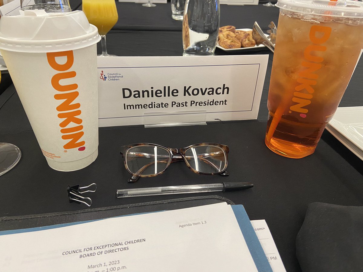 Danielle M. Kovach, EdD (@daniellemkovach) on Twitter photo An early morning start with a double Kentucky Dunkin! #CEC2023 <a href="/CECMembership/">Council for Exceptional Children</a> I’m so excited for our convention to begin! An early morning start with a double Kentucky Dunkin! #CEC2023 <a href="/CECMembership/">Council for Exceptional Children</a> I’m so excited for our convention to begin!