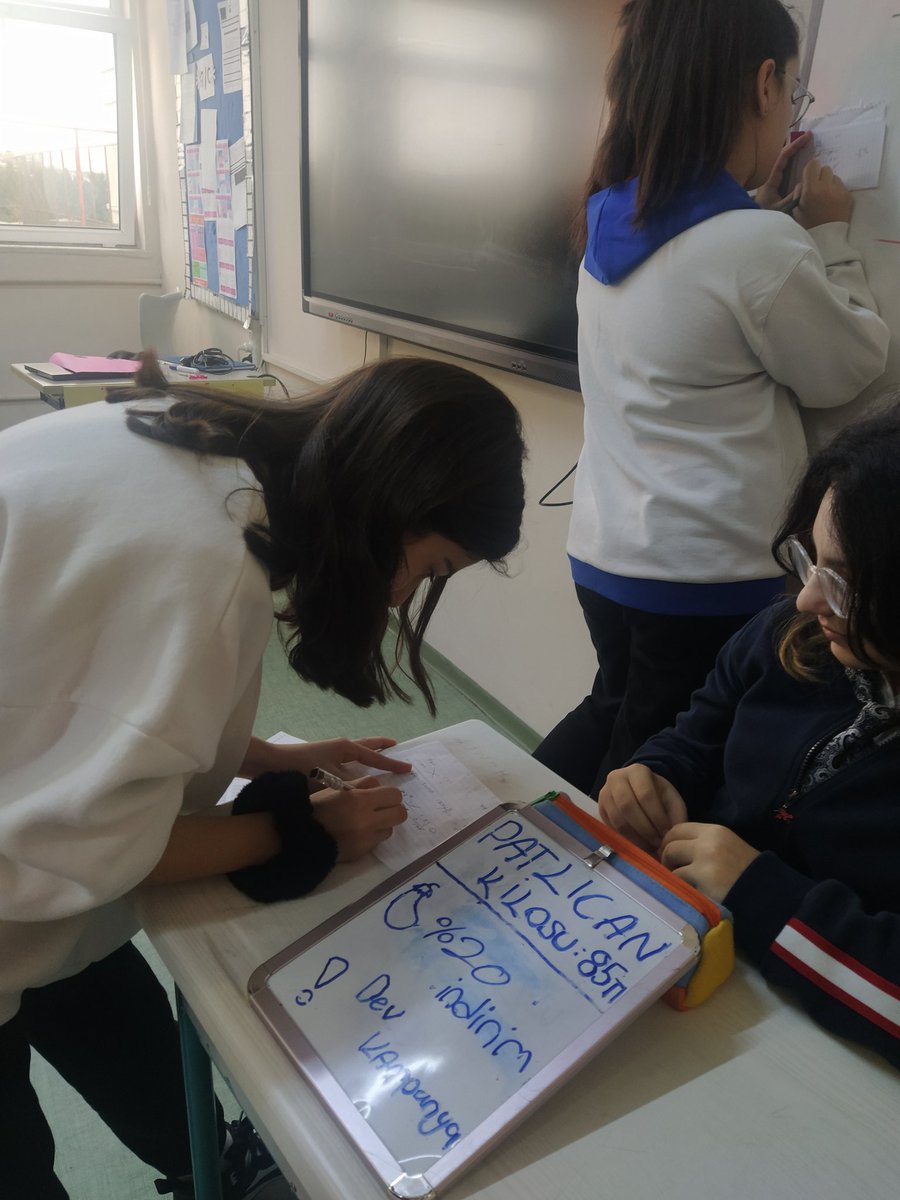 Konu yüzdeler olunca , market olduk, müşteri olduk, indirimler zamlar ile hesap yaparak eglendik. 
<a href="/Bahcesehir22/">BK Edirne Kampüsü</a> <a href="/gundogdu_ozkan/">Özkan Gündoğdu</a> <a href="/kaansezgin/">Kaan Sezgin</a> <a href="/Ozguraytekin_bk/">Özgür Aytekin</a>