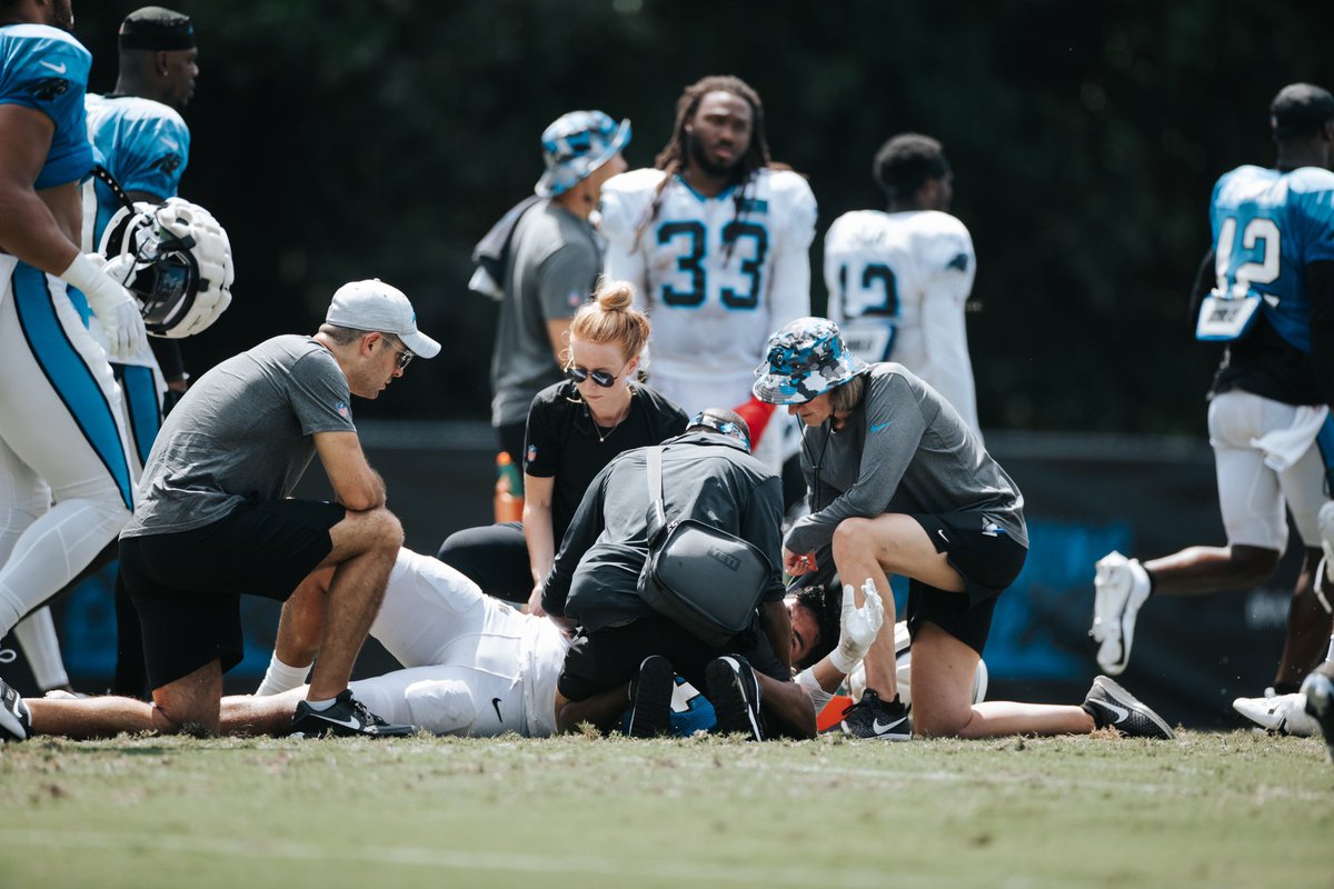 It’s officially the beginning of National Athletic Training Month! Throughout this month, we will highlight our PFATS members in recognition of their work and efforts towards player health and safety #TheresAnAtForThat #NATM2023