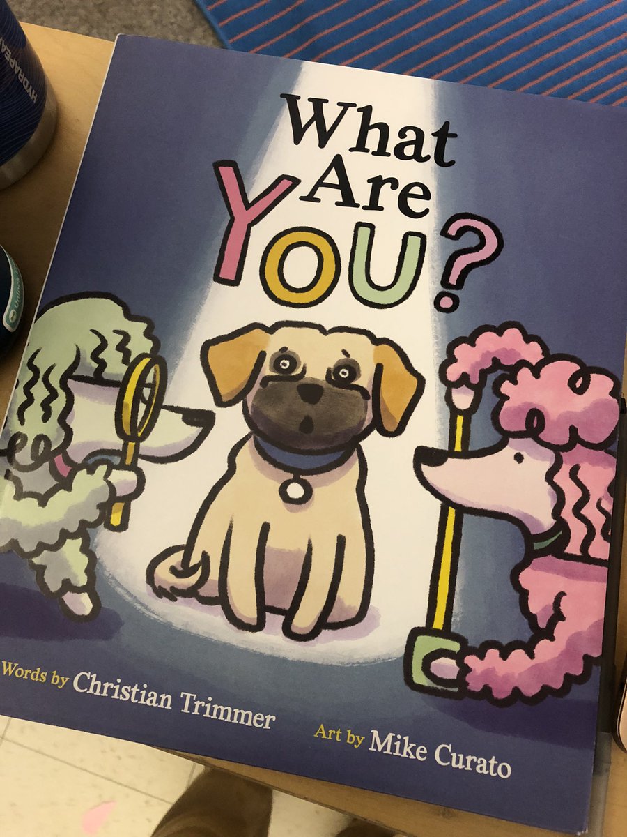 Huge thanks to @MacKidsSL @MisterTrimmer and @MikeCurato for this incredible new #picturebook about exploring identity. It is the book so many kiddos need to see on our shelves!