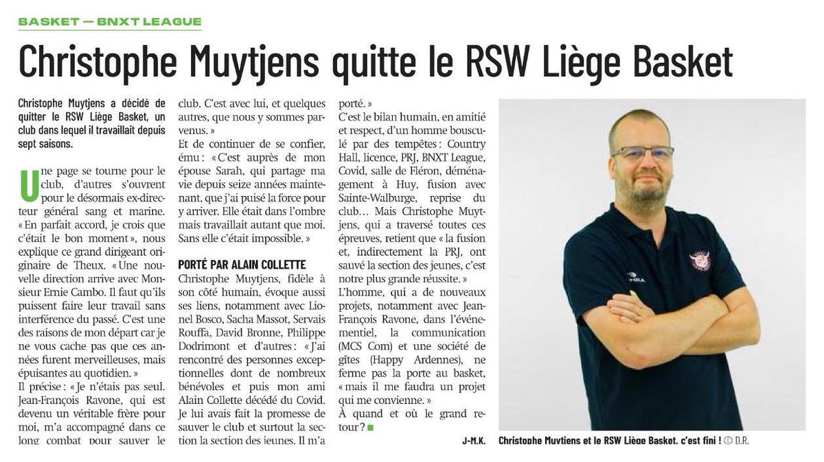 Article de mon ami Jean-Marie Kreusch dans Sudinfo Sports LaMeuse Liège Basse-Meuse et un second de Thi Bulles dans #liegeois
liegeois-magazine.be/2023/02/28/ou-…