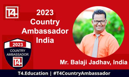 I am glad to inform u,I am selected @T4EduC @T4countryambassador it's opportunity to learn more innovative things from others and t4education.@MahaSamagra @thxteacher @TransformingEdu @WISE_Tweets @UNESCOICTs