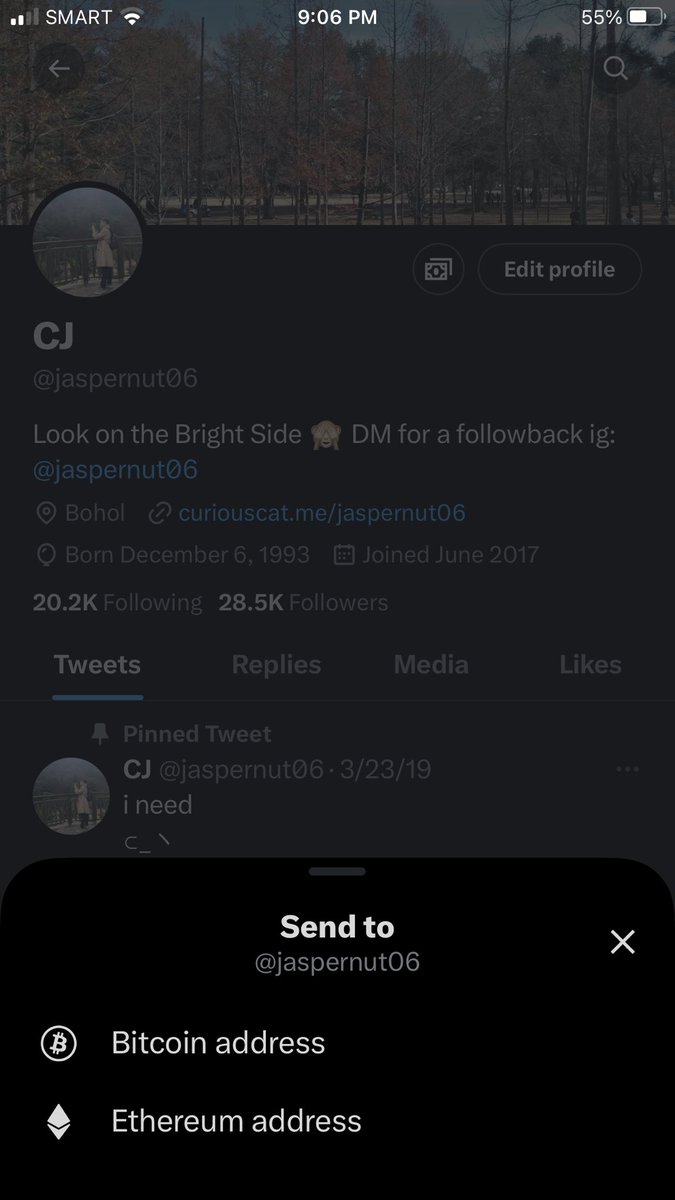 CJ tweet media