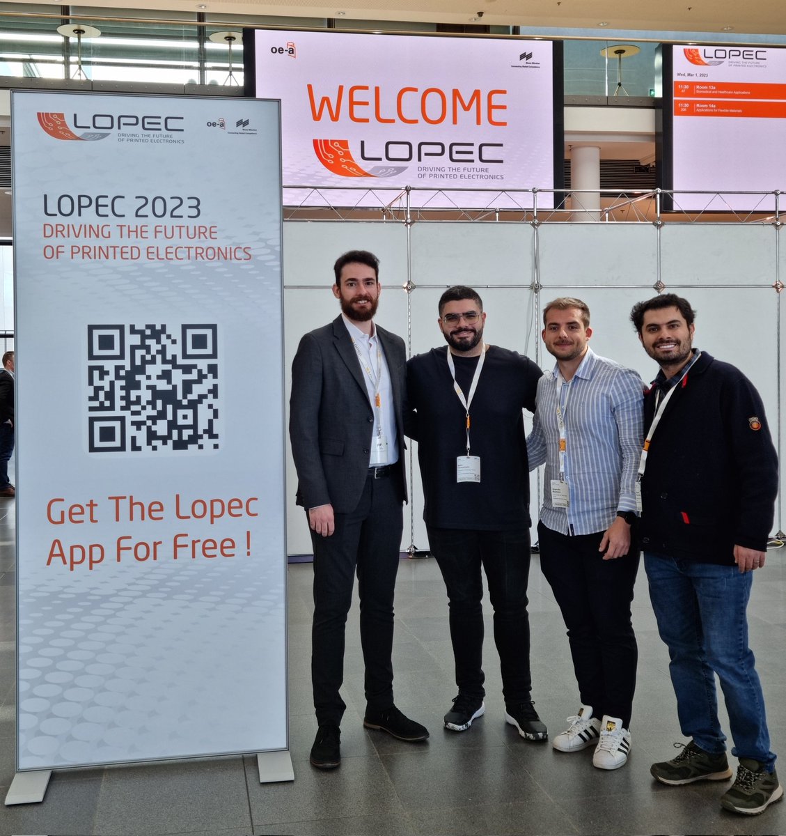 CHARISMA is present to LOPEC 2023. 

#CHARISMA2020 #LOPEC2023 #printedelectronics