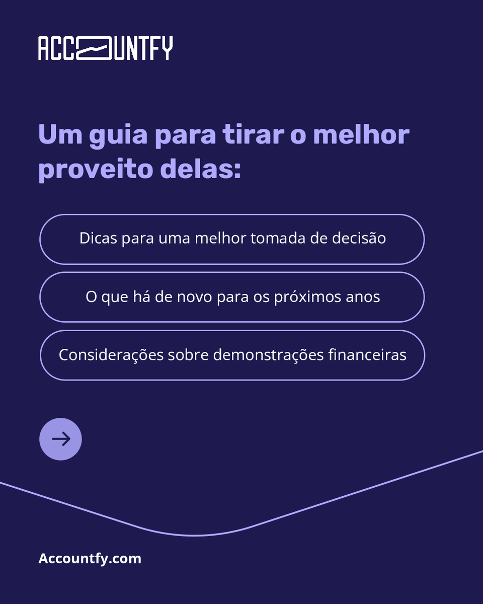 accountfy's tweet photo. ATENÇÃO! Você poderia estar aproveitando melhor todos os dados das suas demonstrações financeiras.
Saiba como no nosso guia gratuito: https://t.co/kc1Nsw3X73 https://t.co/4t7UT8diTD