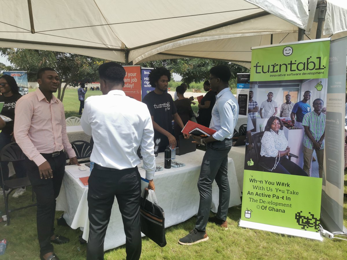 turntablio's tweet photo. Hey there! Today, we're starting our Career Fairs tour @acitygh
We're really excited to chat with you!! 

If you've got any questions about our company, look for our booth- you can't miss it!

Let's work together to make your professional dreams come true!

 #Acity #atacity https://t.co/IpgfBfdHMv