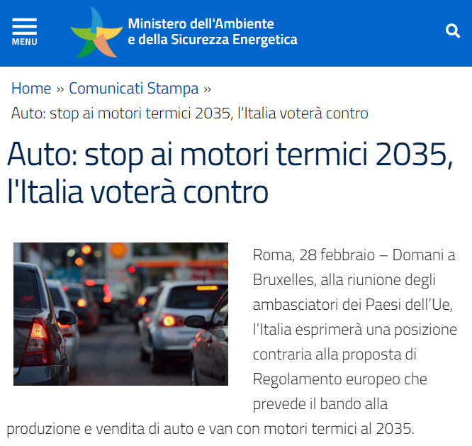 FI_Possibile's tweet photo. Rinviato a una riunione del Coreper di venerdì prossimo il punto sul Regolamento delle #emissioni di #CO2 per #auto e #furgoni: l'obbligo di immettere sul mercato europeo solo auto e furgoni a zero emissioni a partire dal 2035, segnando così la fine del #motore #endotermico. https://t.co/36QdTgPyaT