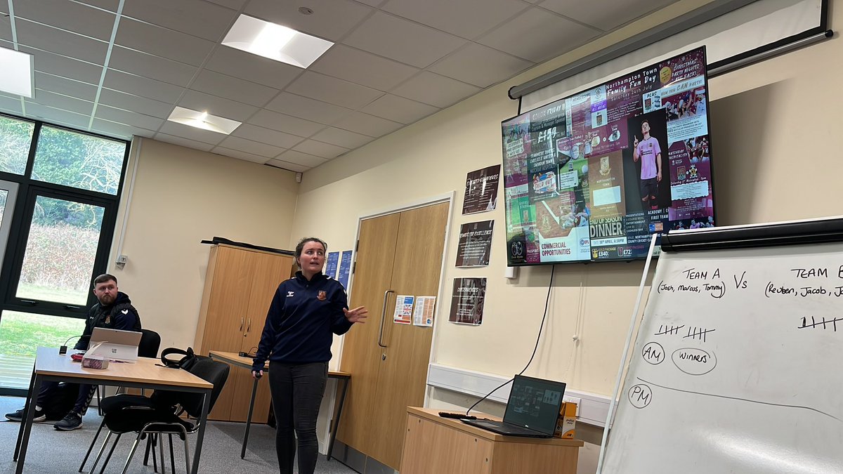 NTFC_Academy's tweet photo. A huge thanks to Charlotte from @NTFCCommercial and Ian &amp; Joe from @NTFC_CT who have come to speak to our U18’s today about their roles at @ntfc as part of our Life Skills &amp; Personal Development Programme. Great insight into alternative career routes! #ntfc @LFEonline @PFA https://t.co/IwbkYhmpit