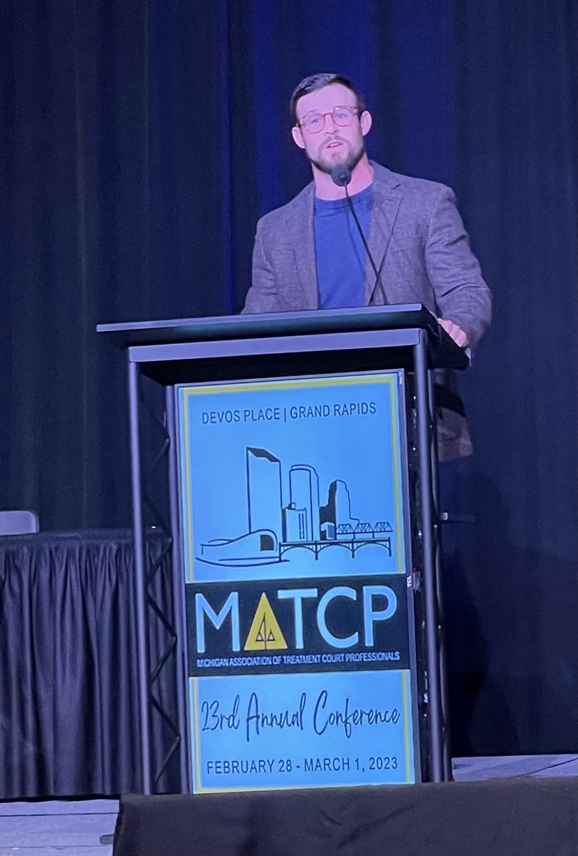 TS_Guy's tweet photo. Dr. Alex Elseick speaking about Addiction is a Chronic Disorder. #MATCP2023 https://t.co/MF5Qvak15h