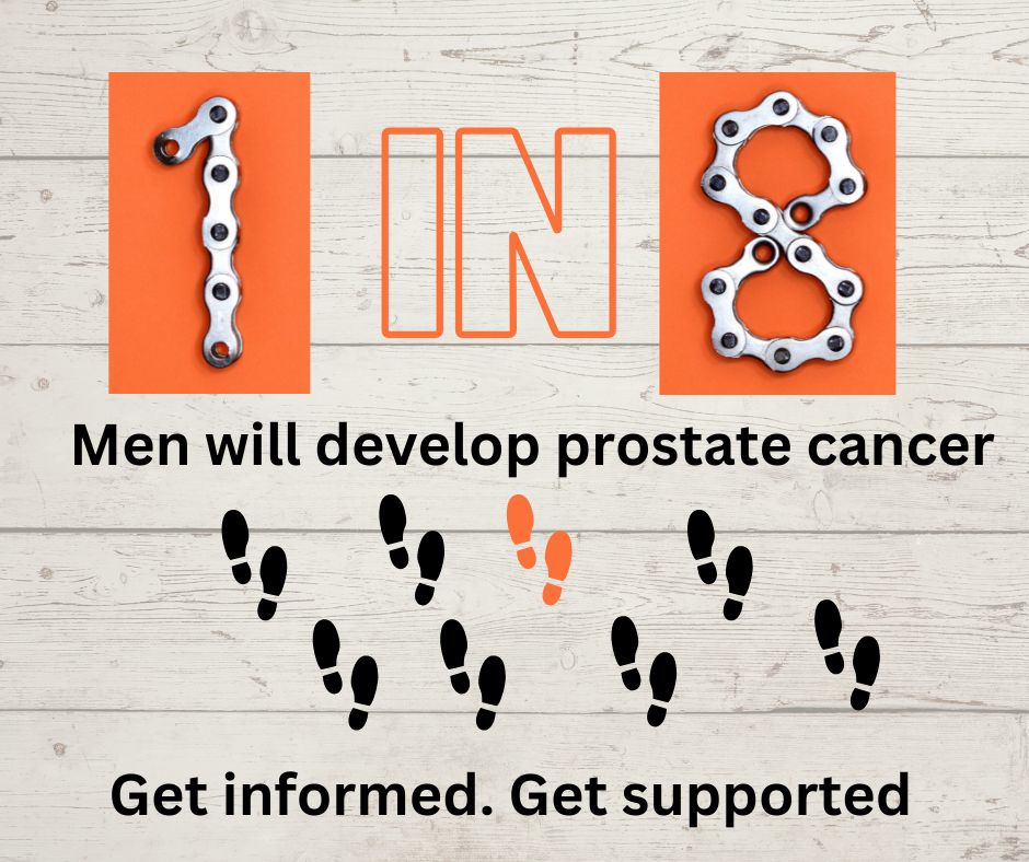 HartCouncil's tweet image. 1 in 8 men will get prostate cancer. The earlier you catch it, the more likely it is to be cured. For a risk checker, visit prostatecanceruk.org.
For local support, visit the North Hampshire Prostate Cancer Support Group at bit.ly/3IkBeWB #ProstateCancerMonth