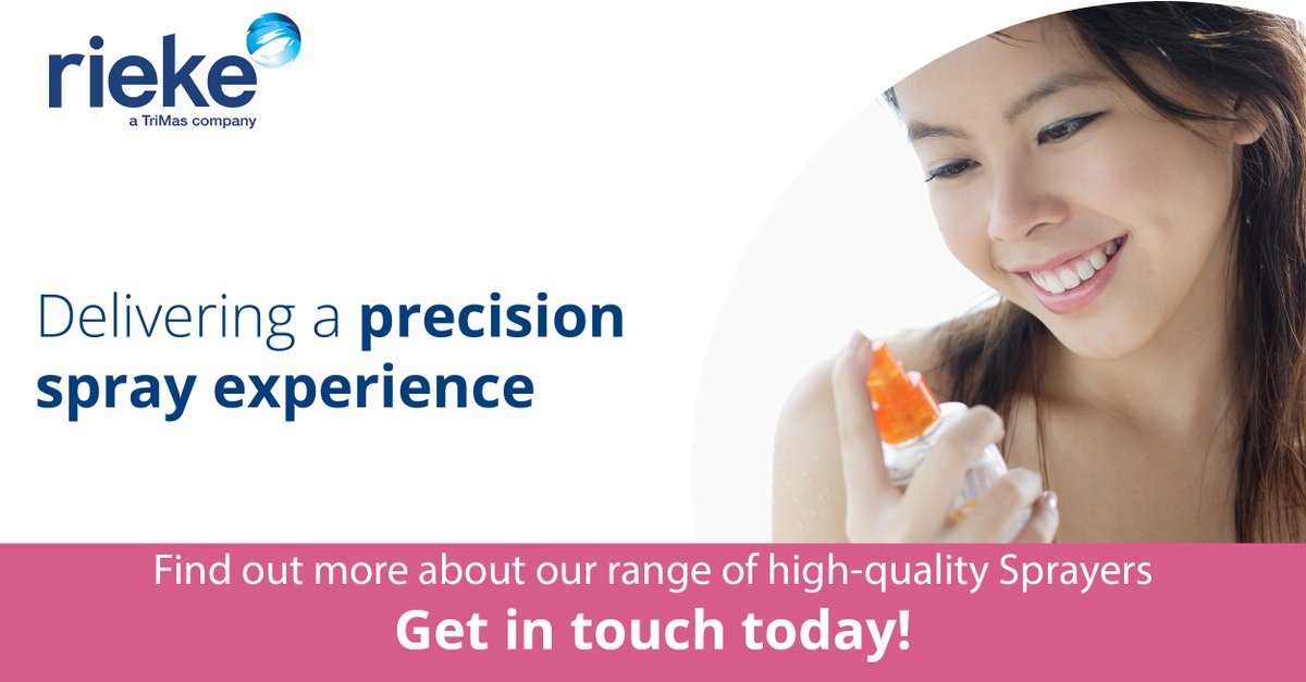 We are experts in designing and manufacturing high-quality #sprayers for the #beauty and #personalcare market. From perfume and body spray to hair care, sunscreen and more, our sprayers provide style, accurate dosing and an effortless spray experience. bit.ly/3ZqxXfT