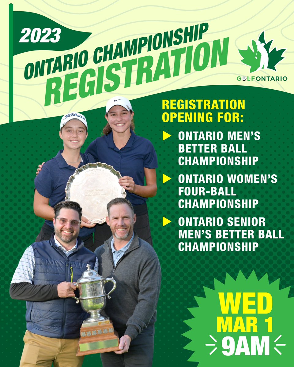 Golf Ontario tweet media