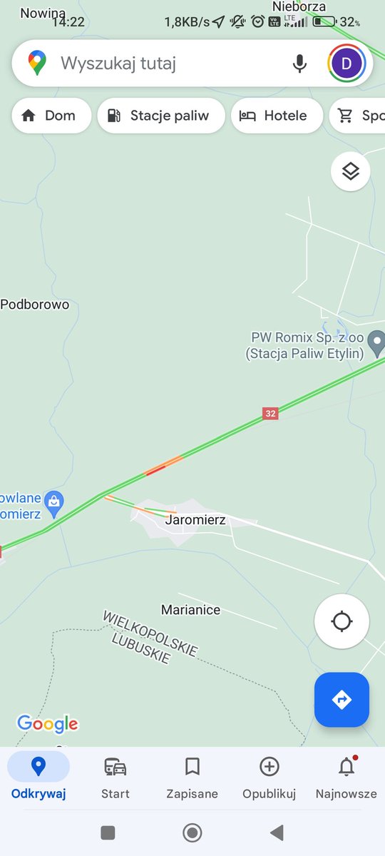 DragonStrazak's tweet photo. #DK32 #96km Kopanica-Żodyń wypadek. Służby w drodze. https://t.co/ScGpFhXjYW