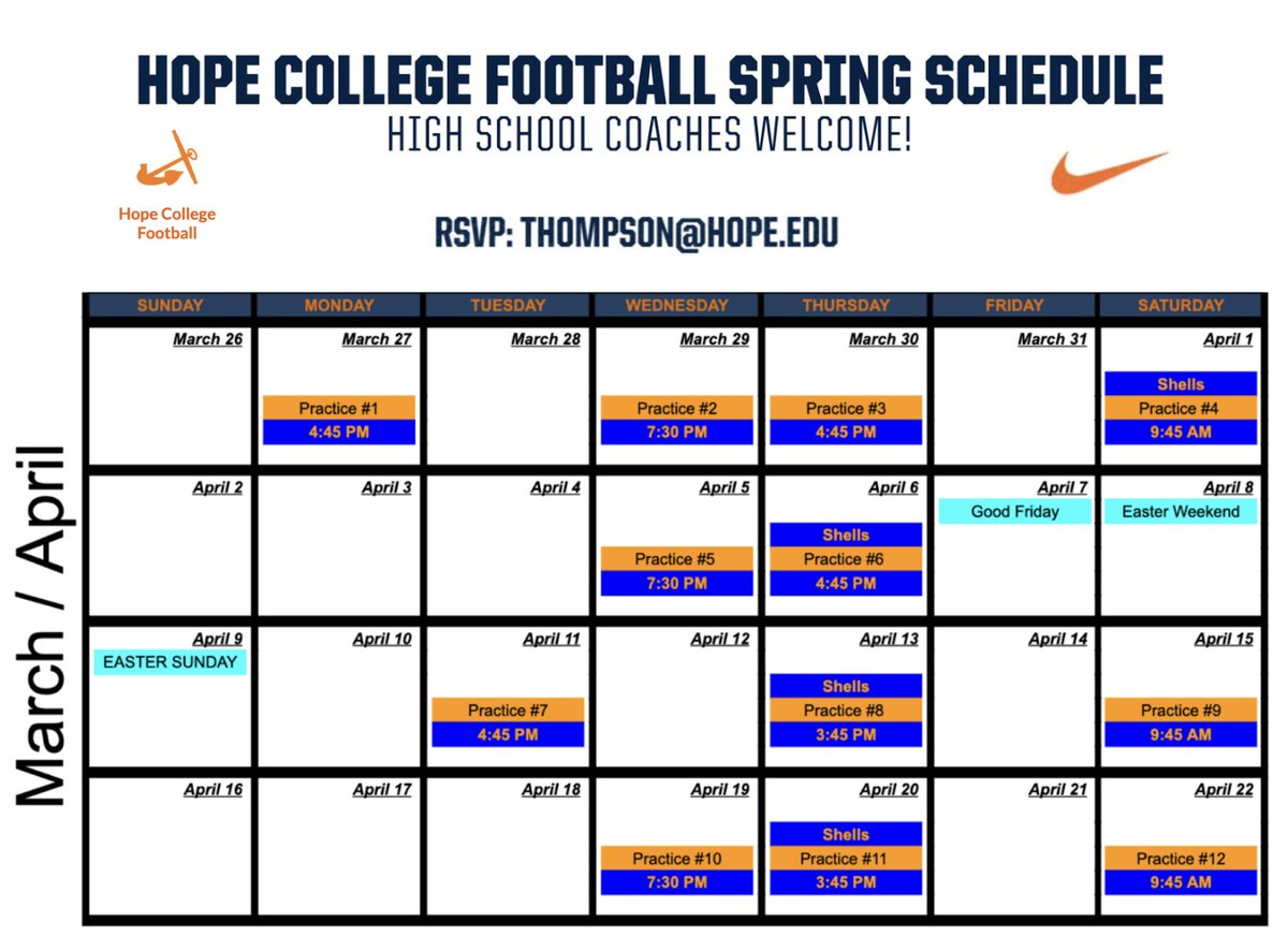 Spring ball is right around the corner!