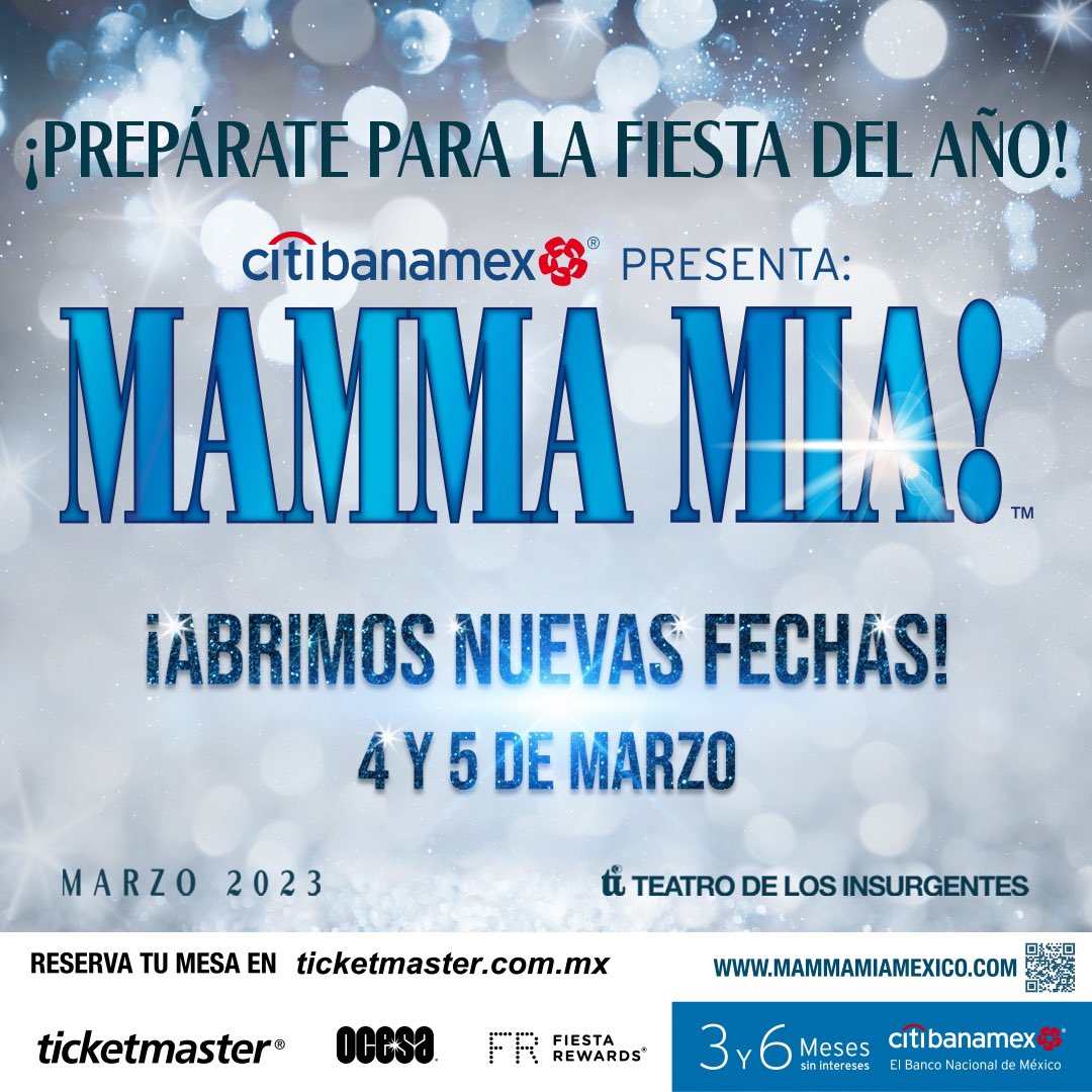 T_Insurgentes's tweet photo. Estamos listos para vivir la experiencia Mamma Mía! 🕺🏼👗🎤🪩 https://t.co/YfPawk0FQU