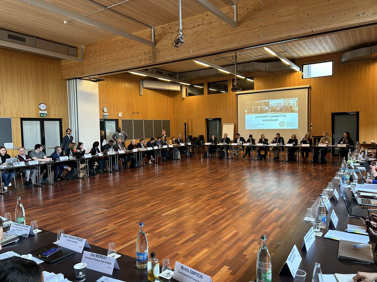 DisasterDisplacement (@ddisplacement) on Twitter photo The PDD Advisory Committee workshop is on! So good to see everyone #together Thanks for driving the conversations as our moderator <a href="/KaylyOber/">Kayly Ober | @kayly.bsky.social</a> and thanks for your encouraging opening remarks EU Amb. Thomas Wagner <a href="/EU_UNGeneva/">EU at the UN - Geneva #MultilateralismMatters</a> The PDD Advisory Committee workshop is on! So good to see everyone #together Thanks for driving the conversations as our moderator <a href="/KaylyOber/">Kayly Ober | @kayly.bsky.social</a> and thanks for your encouraging opening remarks EU Amb. Thomas Wagner <a href="/EU_UNGeneva/">EU at the UN - Geneva #MultilateralismMatters</a>