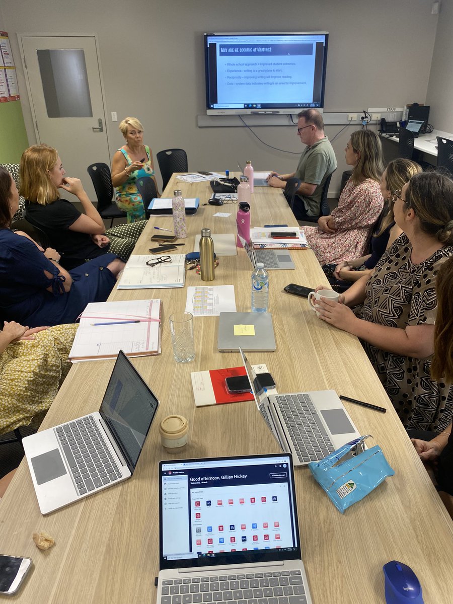 Great afternoon of Professional Learning at PBPS. Staff have been focusing on the use of data to inform practice. Today we dove deep into our NAPLAN results and planned future steps to improve student outcomes.