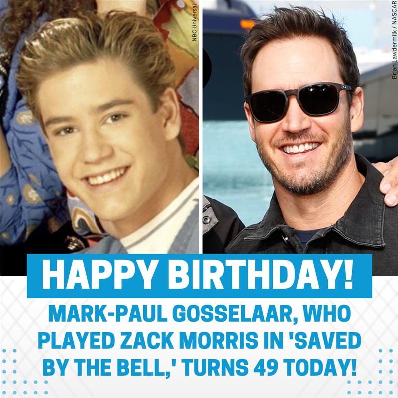 Help us wish Mark-Paul Gosselaar a Happy Birthday!!! 