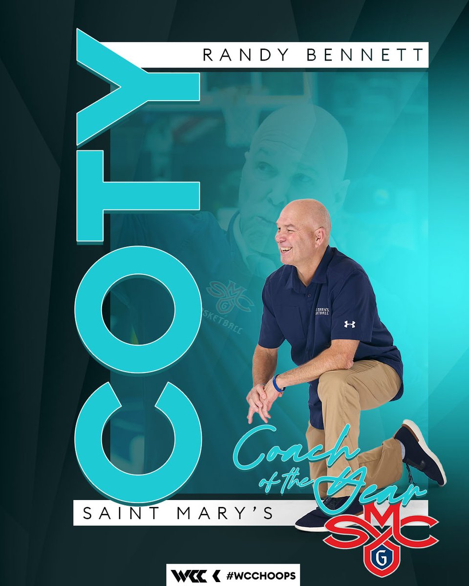 Unmatched.

Randy Bennett.

Your #WCCHoops 🏆𝕮𝖔𝖆𝖈𝖍 𝖔𝖋 𝖙𝖍𝖊 𝖄𝖊𝖆𝖗🏆

🗒️: bit.ly/41vMXKw