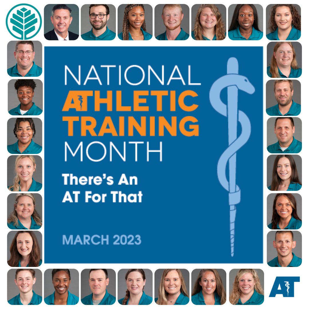AT_AHWFB's tweet photo. March is National Athletic Training Month! Make sure to thank your Athletic Trainer for all they do! Follow along as we highlight our awesome profession and members throughout the month! #joinyheawakening #NATA #NCATA #nationalathletictrainersassociation https://t.co/gXvP11qgbb