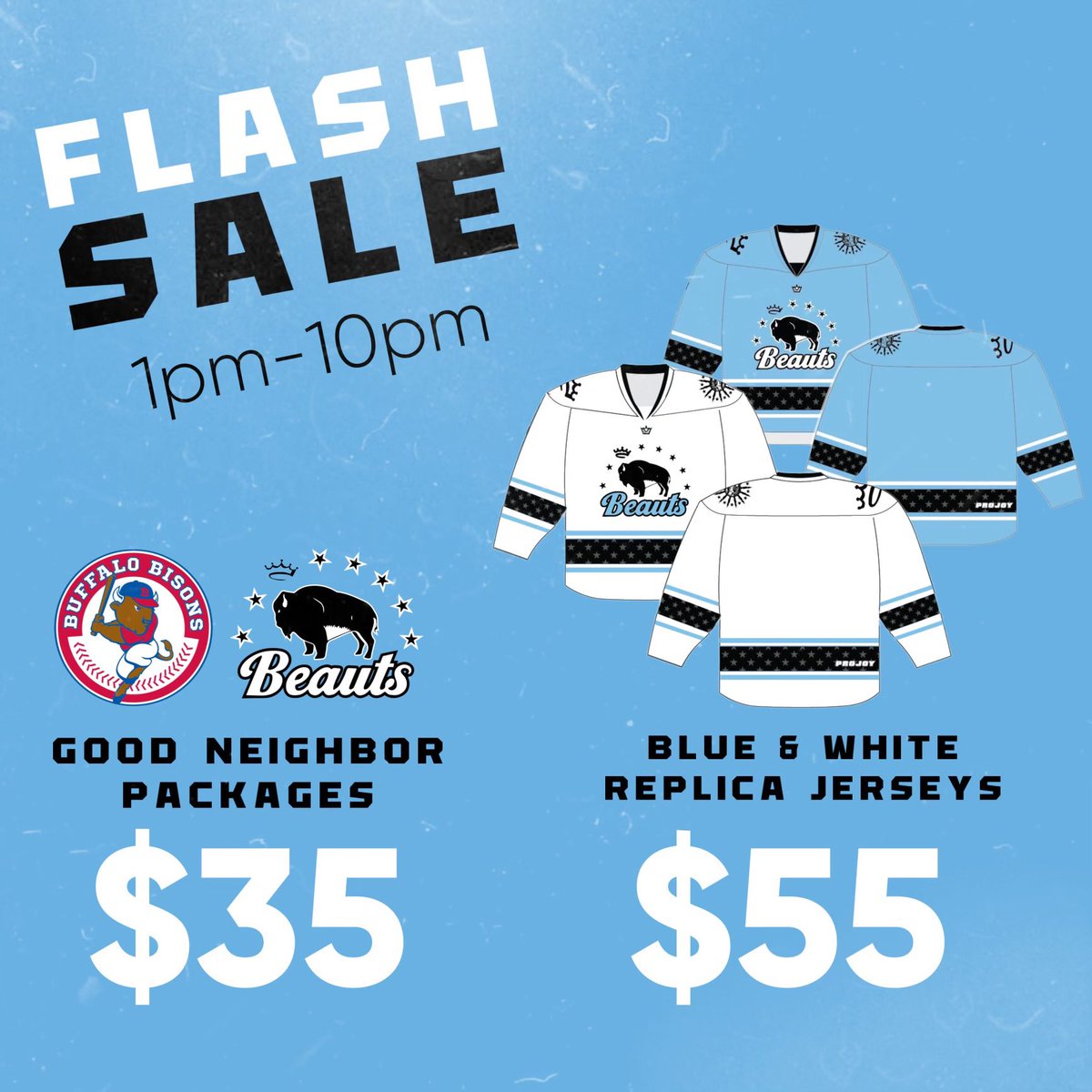 A #Beauts DOUBLE flash sale!? Amazing!! 🤩💙

Today only from 1-10pm!

🛍️🎟️: Link in bio!