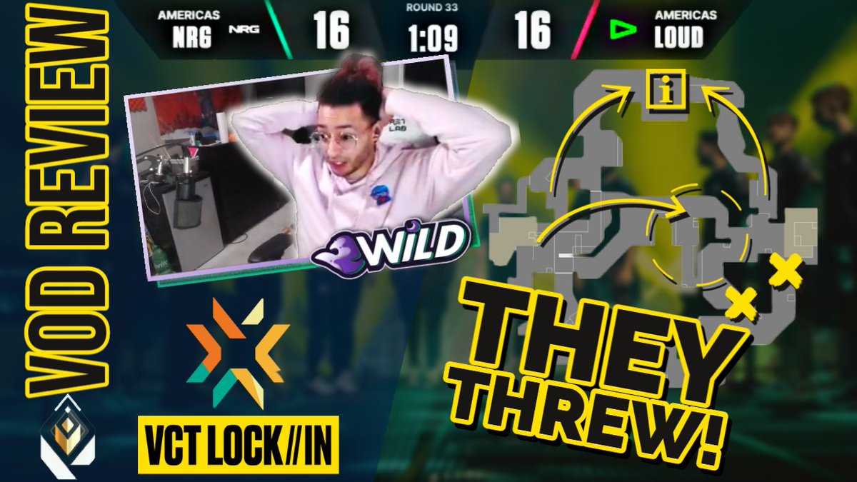 yungwildfuego's tweet image. Did a VOD review on the crazy NRG vs LOUD game from VCT, starting up the content again so check it out :) (Link in replies)