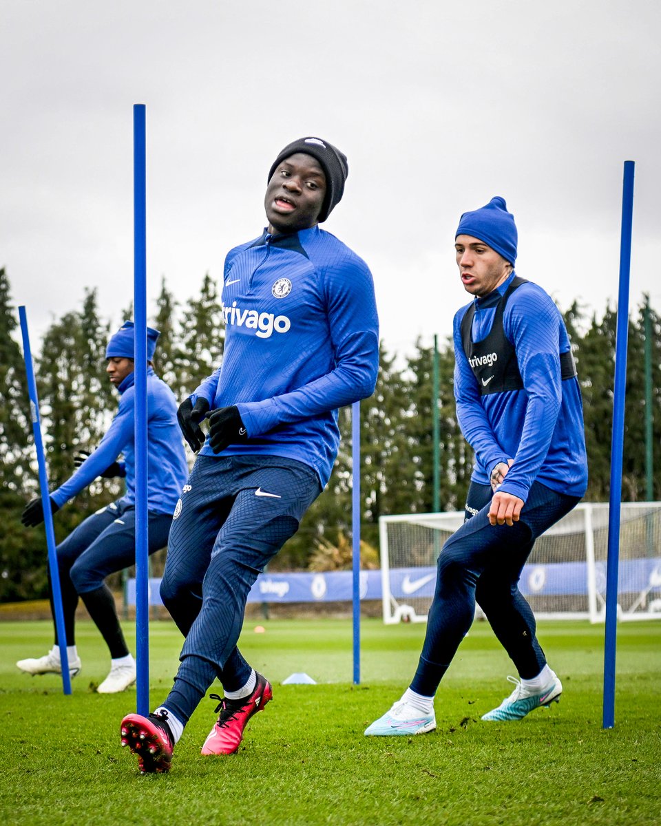 Good to see N'Golo Kanté back in training 🤗
