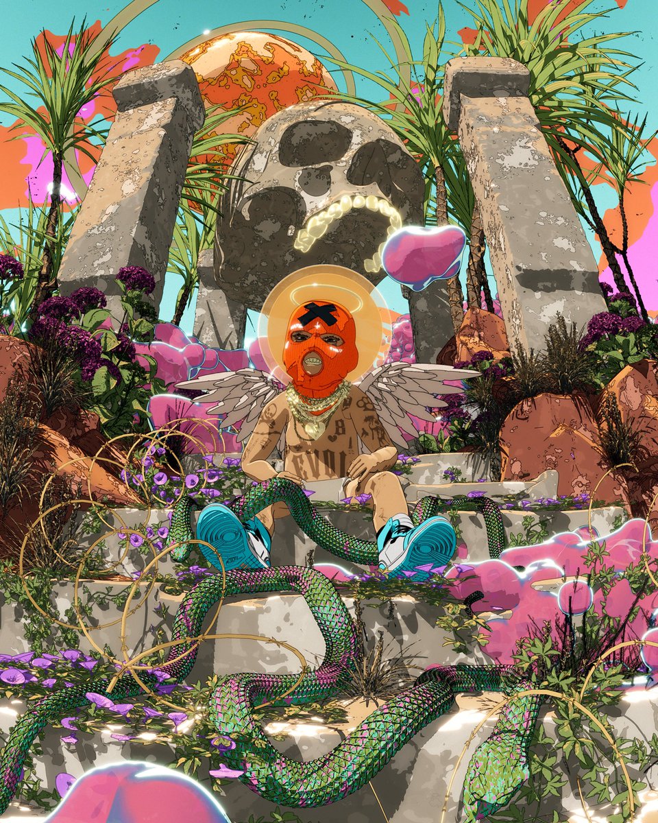 _KidEight's tweet image. The Garden Of EVOL