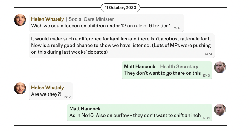 Telegraph's tweet image. 🔴 NEW: No good reason to impose ‘rule of six’ on children - but ministers did it anyway

Read the full story ⤵️
telegraph.co.uk/news/2023/03/0…

 #TheLockdownFiles