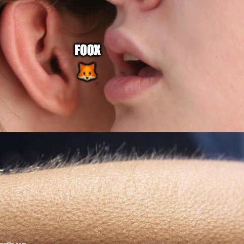 F00XNFT's tweet photo. What does the f00x say?

Wrong answers only 👇 https://t.co/XjusKHSzZU