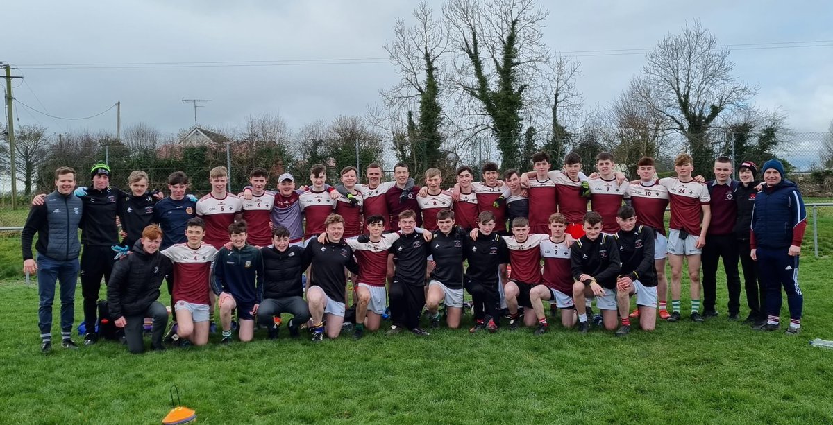 Well done to our u16 boys Gaelic team who defeated St Marys Drogheda in the North Leinster Semi Final on a scoreline of 2-11 to 2-06. They will now face Rathangan in the North Leinster final.