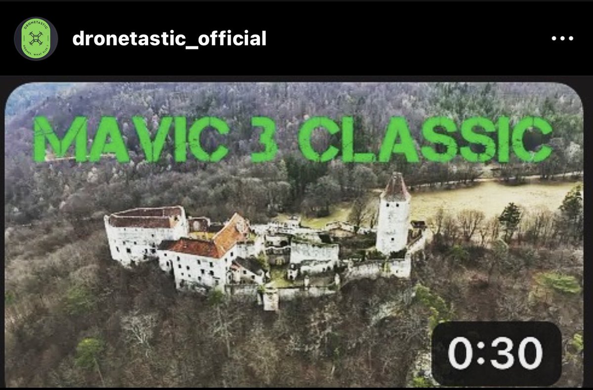 DJI Mavic 3 Classic / Castle Ruins youtu.be/2r77Zhfy-eg via <a href="/YouTube/">YouTube</a>.