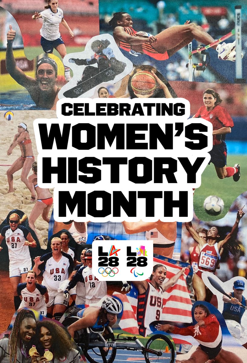 Here's to the women who paved the way and the women who continue to make HERstory every day!

Happy #WomensHistoryMonth 🙌

<a href="/TeamUSA/">Team USA</a> | #LA28
