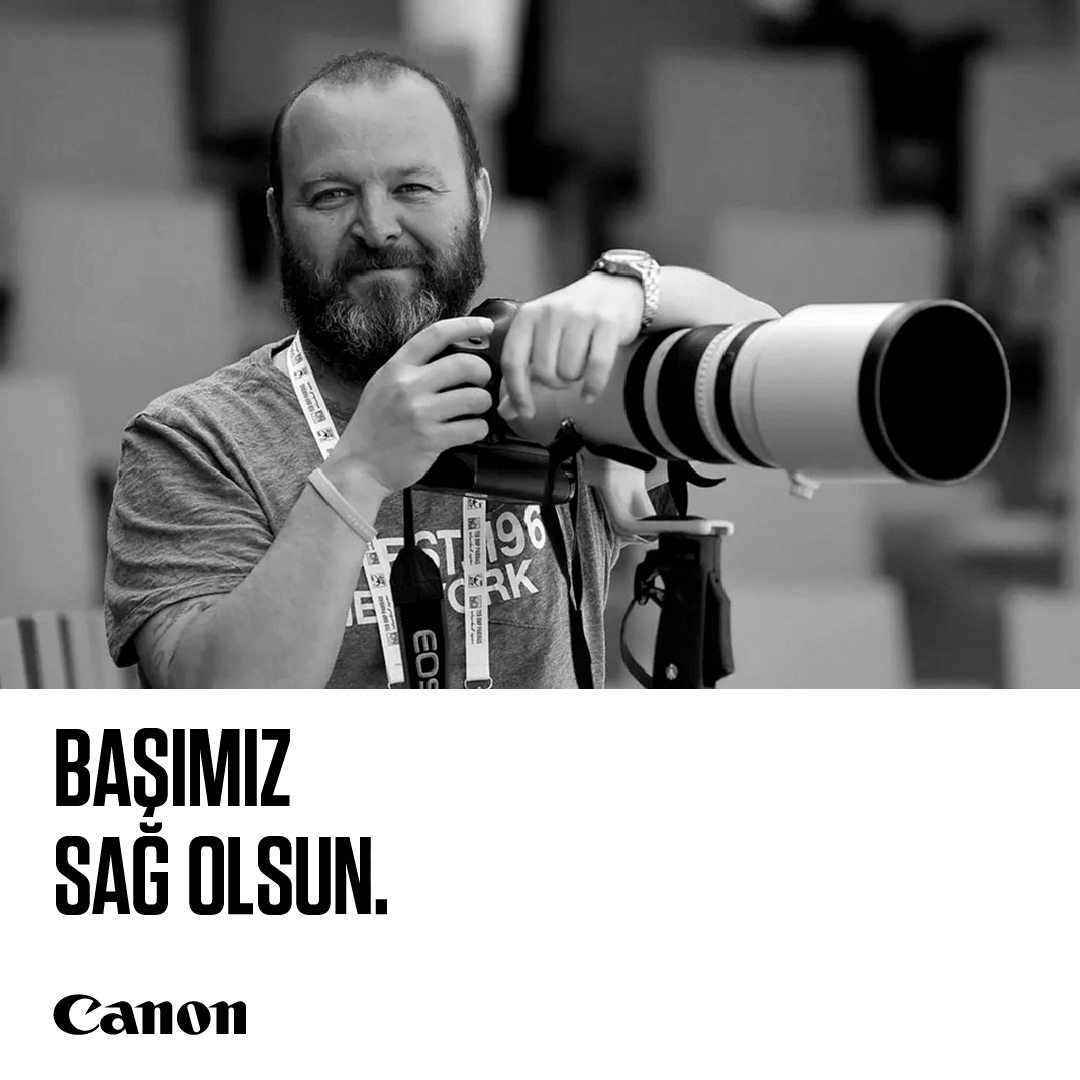 Canon ailemizin ve fotoğrafçılık dünyasının değerli ismi, yol arkadaşımız Canon Marka Elçisi Onur Çam’ı kaybetmenin derin üzüntüsü içerisindeyiz. 

Ölümsüzleştirdiği ve birlikte geçirdiğimiz tüm anları her zaman sevgi ve özlemle hatırlayacağız.

Hepimizin başı sağ olsun.
