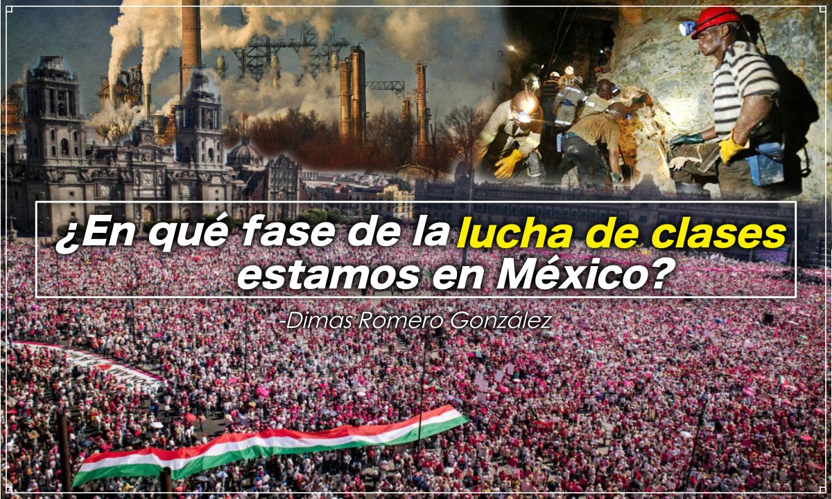 DimasRomeroGonz's tweet photo. #Opinión| ¿En qué fase de la lucha de clases estamos en México?

"...este proceso no será posible si no se politiza a las clases trabajadoras, y para ello hay que dejar de tratarlas como analfabetas políticos, hay que hablarles con claridad y valentía..."

https://t.co/9e2NJYuVEG https://t.co/1xQ0vP0GVe